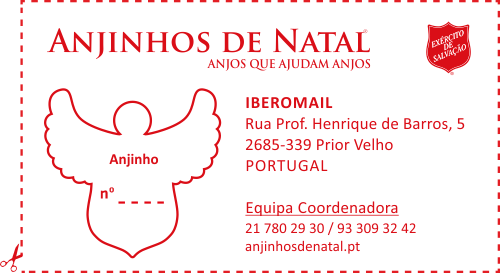 etiqueta anjinhos de natal
