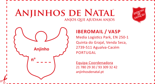 etiqueta anjinhos de natal